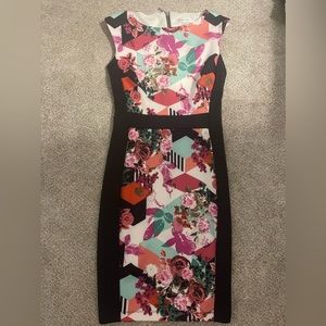 Bisou Bisou Fitted Bodycon Dress Sz 4